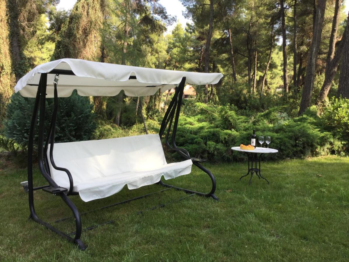 Beautiful Summerhouse In Sani'S Pine Forest 撒尼海滩 外观 照片